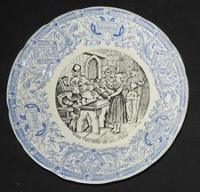 Assiette parlante XIXè