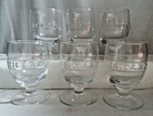 Lot verres ricard - 6,