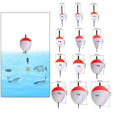 Lot de 5 flotteurs de pêche