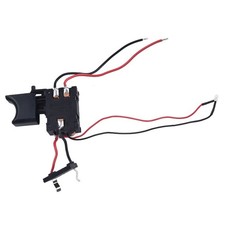 Interrupteur bouton poussoir contrôle vitesse anti-poussière pour 7 perceuses