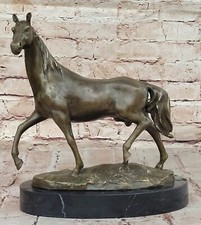Statue De Cheval En Bronze