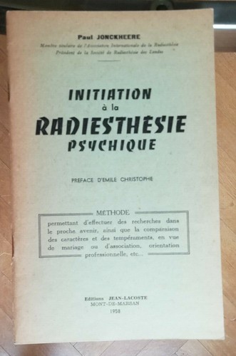 Initiation radiesthésie - initiation, la