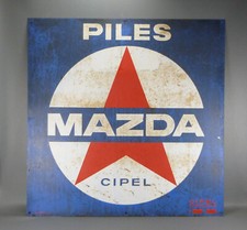 Plaque publicitaire vintage