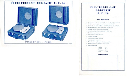 Publicité électrophone
