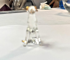 Swarovski Chien assis en adoration envers son maître