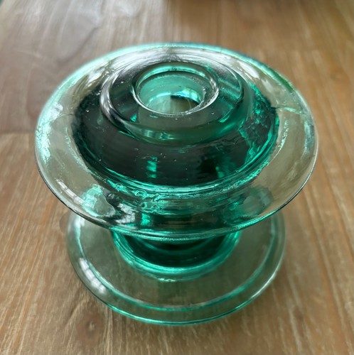 Ancien isolateur edf verre - isolateur,