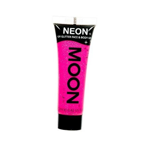 Moon glow neon uv glitter - moon,