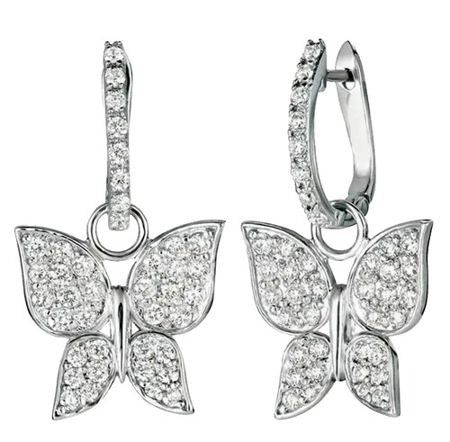 Boucles oreilles papillon - boucles, d’oreilles