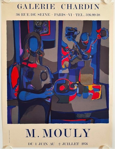 Affiche marcel mouly 1976 - mouly,