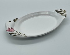 PLAT A FOIE GRAS EN FAIENCE DE