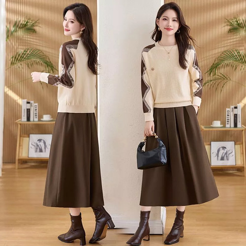 Ensemble femme jupe - ensemble, longue