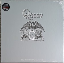 QUEEN "THE PLATINUM COLLECTION" 6 LP + BOOKLET COLORED VINYL BOX SET NEW / NEUF