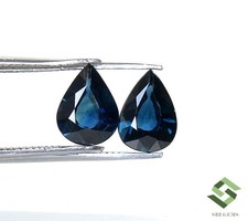 Saphir Bleu Naturel Certifié