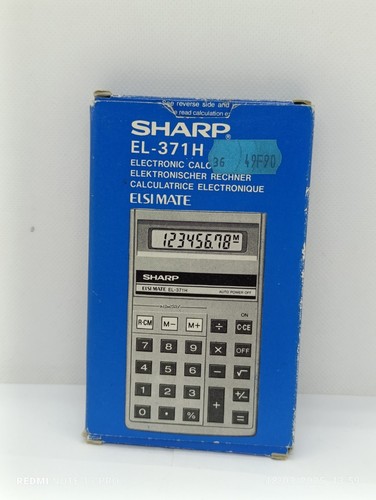Calculatrice vintage sharp - calculatrice,