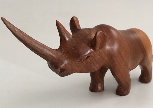 Vtg hand carved exotic - vtg,