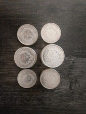 Lot de 27 pièces : 10 FRANCS HERCULE Argent 900%