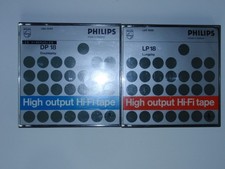 Bandes magnétiques audio PHILIPS avec boîtiers 18 cm, avec amorces