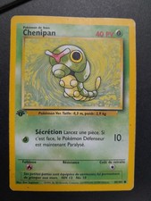 Carte Pokémon : Chenipan 45/102 Edition 1 Set de Base Wizards Française