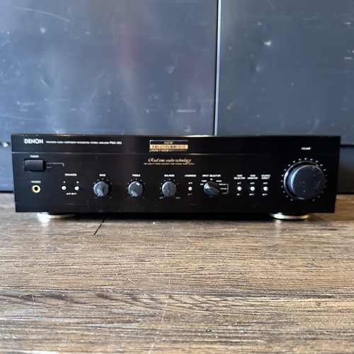 Denon pma 390 integrated - denon, pma-390