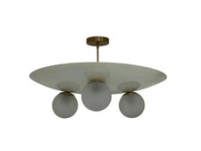 Suspension boule 3 verre -