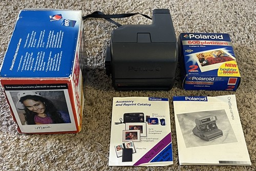 Vintage polaroid 600 one step - polaroid,