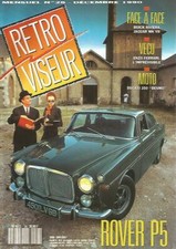RETROVISEUR N°28 ROVER P5 / BUICK RIVIERA VS JAGUAR MK VII / DUCATI 350 "DESMO"