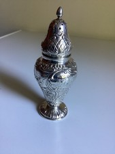saliére poivrière en argent massif Poinçon Allemand
