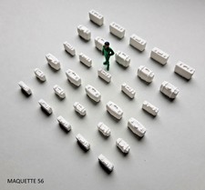 ho lot 30 bagages 1/87  pour