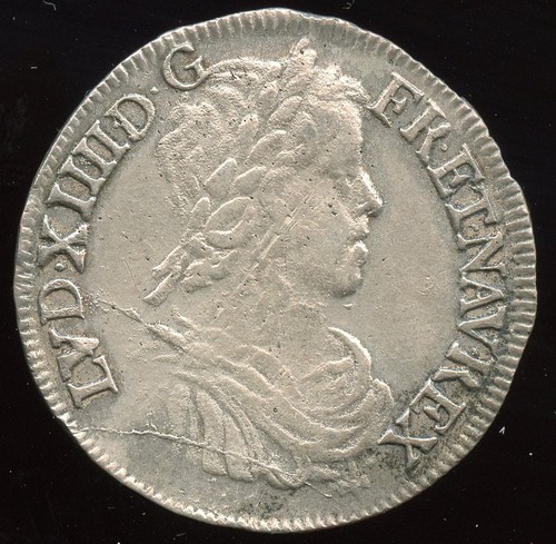 Louis xiv 2 écu - xiv, 1/2