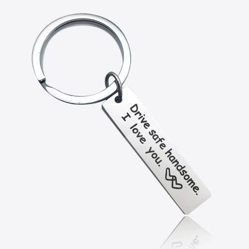 Porte clés inox drive - «,