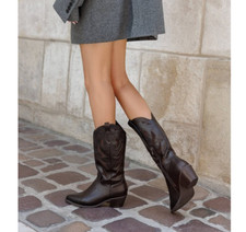 Botte Femme 7690A Texan Marron