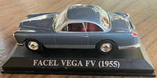 Voiture   Miniature   1/43eme    FACEL  VEGA  FV  ( 1955 )   en  boîte  plexi