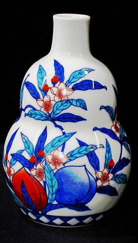 Vase gourde pêche imaizumi - vase,