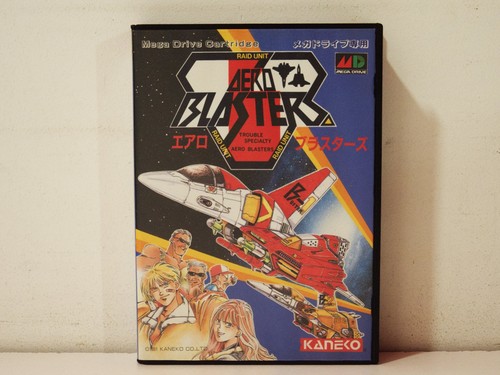 Aero blasters sega megadrive - aero,