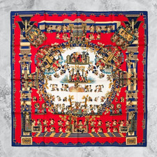 HERMES Carre 90 ASTRES et