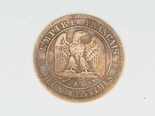 Pièces centimes francs - de,