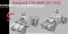 3D Printed 1/72 Panhard 178