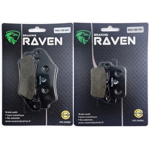 Kit plaquettes frein avant - plaquettes,