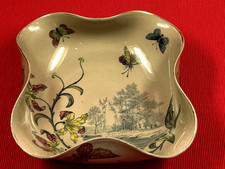 Rare vide poche art nouveau aux papillons signature japonisante KG LUNEVILLE