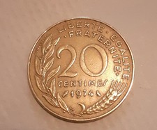Pièce de monnaie 20 centimes