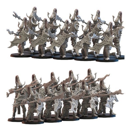 Elfes noirs lanciers - elfes,