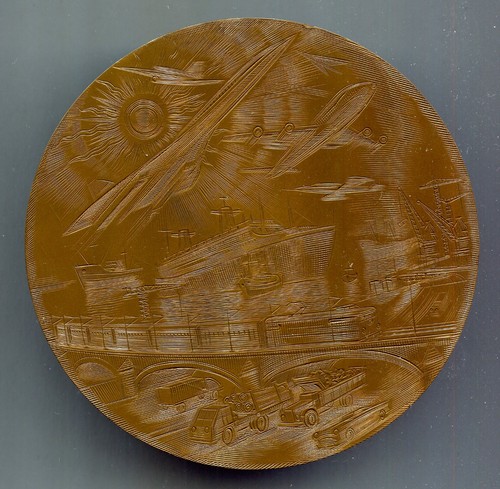 Médaille bronze decaris - médaille, a.