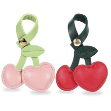 2 Pièces Porte-Clés Cerise