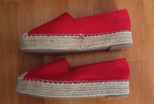 Mules Compensées Rouge Lily Shoes Taille 40 Neuves Sans Étiquette 