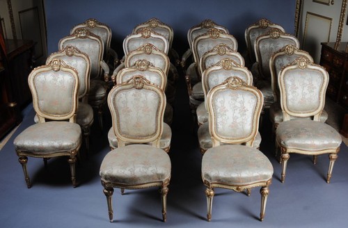 Lot chaises de salon - lot,