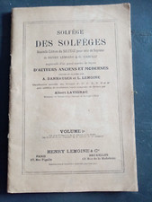 PARTITION SOLFÈGE DES SOLFÈGES VOL 2A
