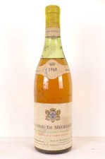 meursault château de meursault blanc 1968 - bourgogne