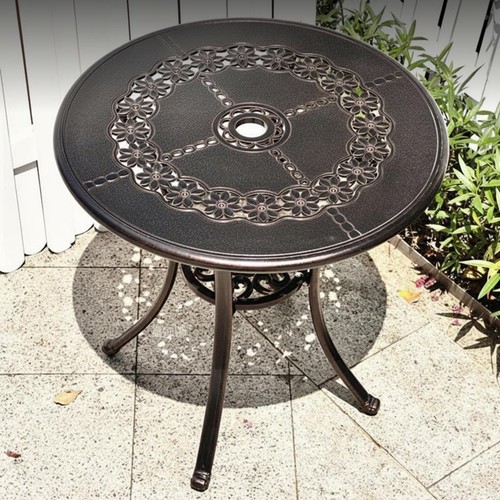 Table jardin aluminium - table, avec