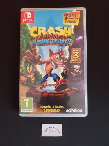 Jeu nintendo switch crash - switch,