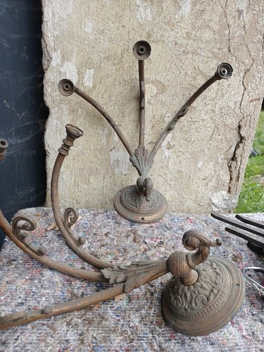 Paire appliques bronze - paire,